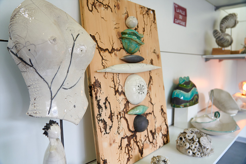 Sculptures ambiances mer